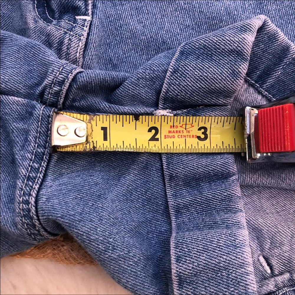 Vintage Mom Jean Shorts Goofy Patch - Picture 10 of 11